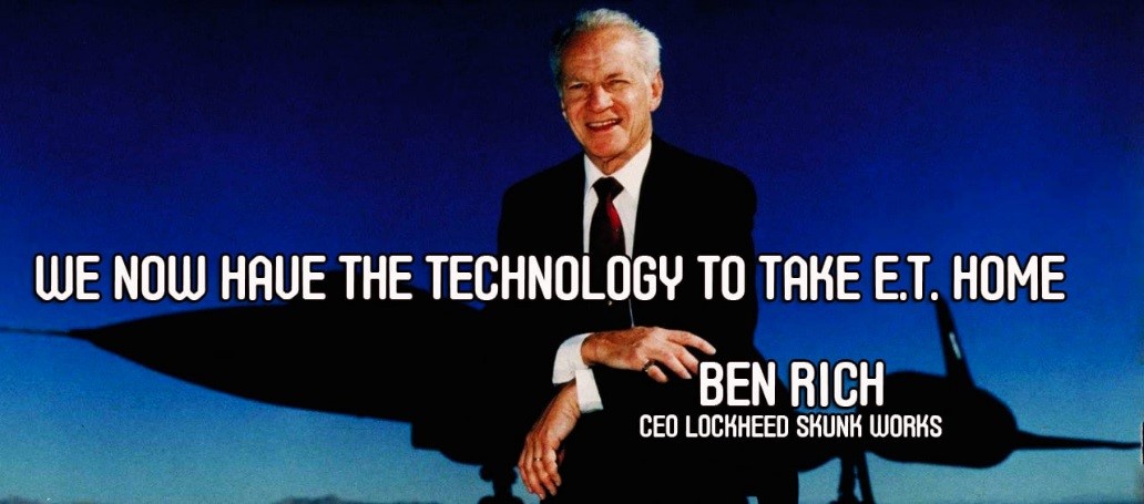 Ben Rich 1993-as előadásáról - Spirituális UFO-kutatás